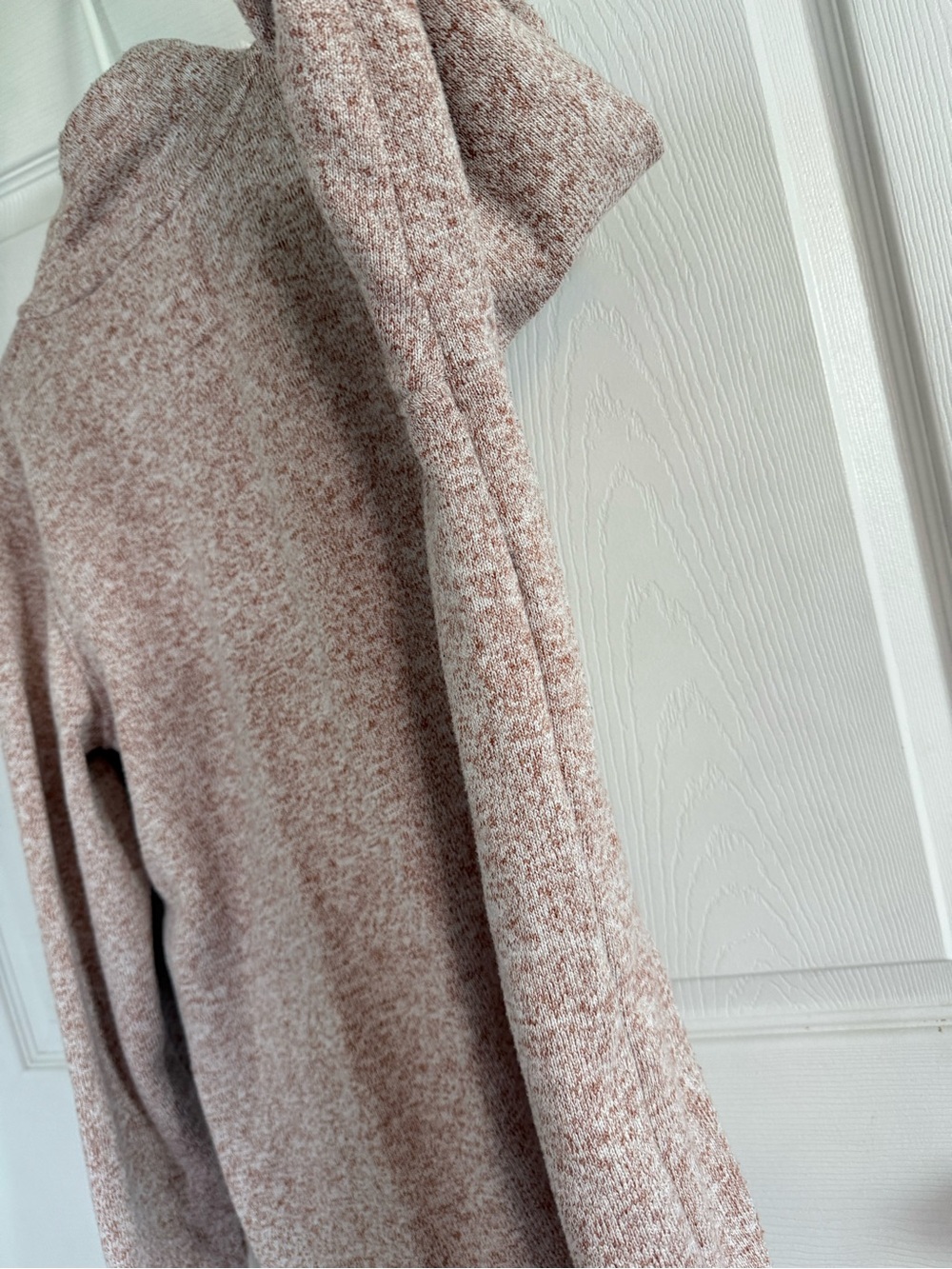 Thread & Supply Sweatshirt Large Heathered Fall Cozy Comfort Quarter Zip - Picture 6 of 6